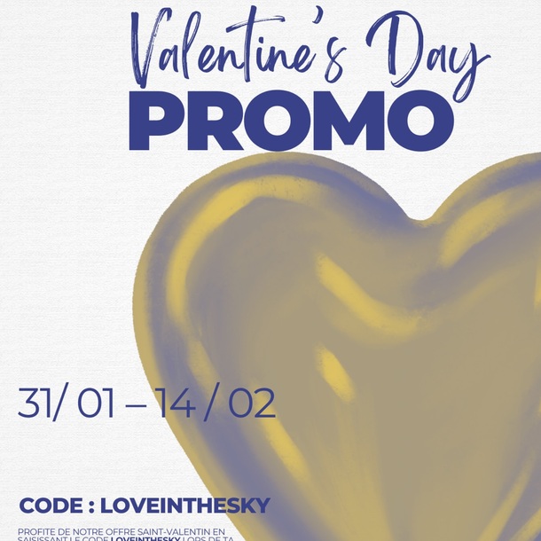 Offre de Saint-Valentin - Vertical T'Air